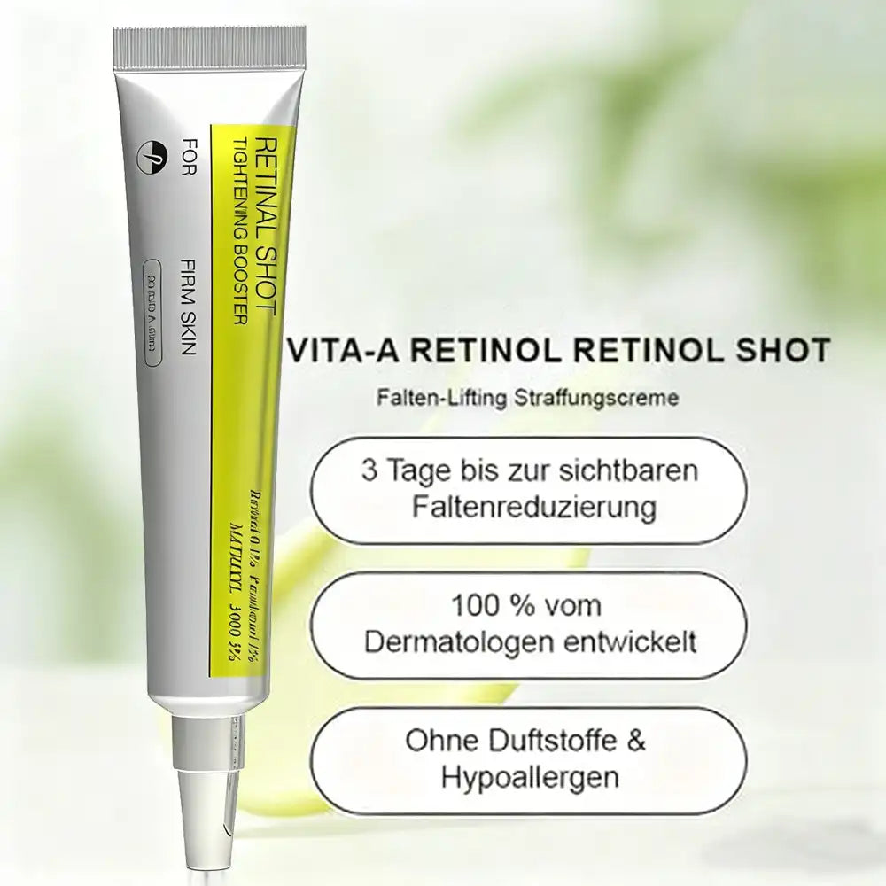 Sommer-Sale nur heute! 💫👨‍⚕️SkinXT Vita-A Retinol Shot Falten-Lift Straffungscreme