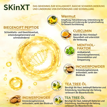 SKinXT Bienengift Dlirainage Schlankheits-Pflaster (10 Stück) 🐝