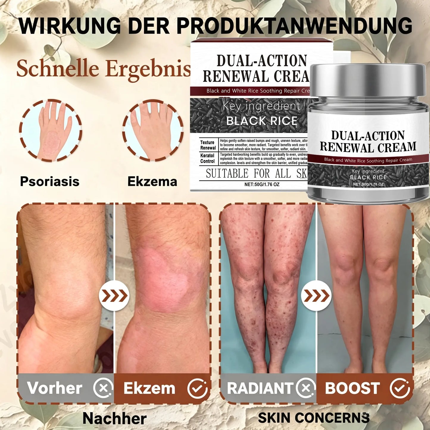 SkinXT  Doppelwirkende Erneuerungscreme