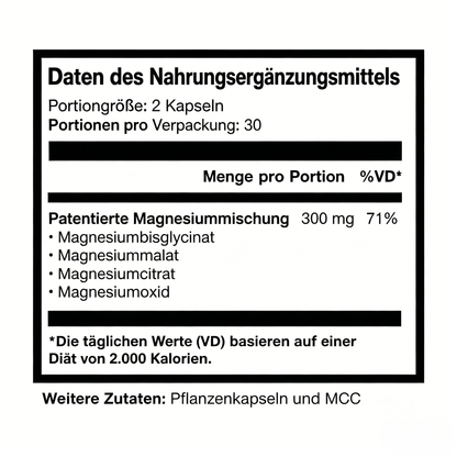 Magnesium – Muskel- und Verdauungsentspannung