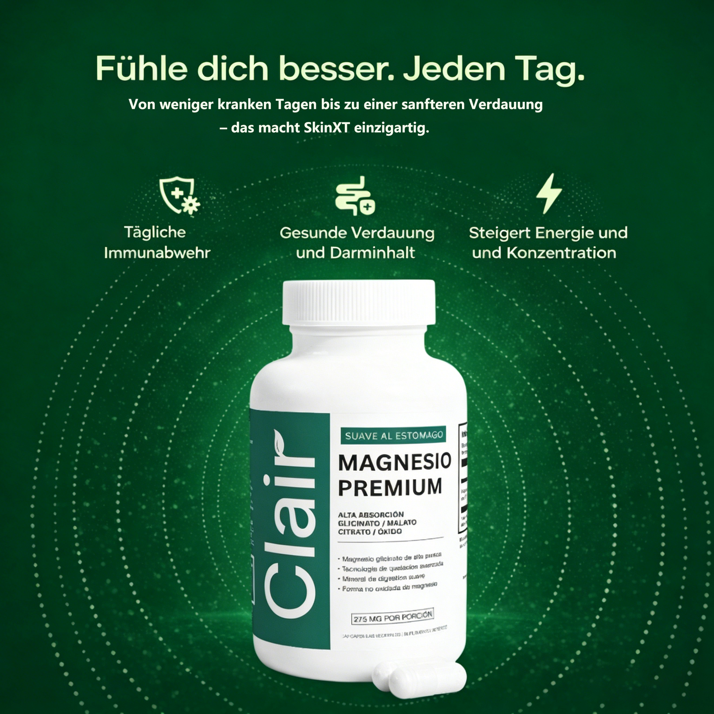 Magnesium – Muskel- und Verdauungsentspannung
