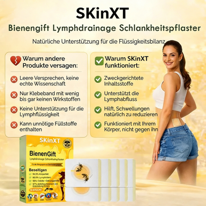 SKinXT Bienengift Dlirainage Schlankheits-Pflaster (10 Stück) 🐝