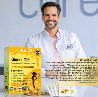SKinXT Bienengift Dlirainage Schlankheits-Pflaster (10 Stück) 🐝